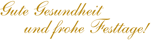 B. Jud Treuhand wünscht Frohe Festtage!